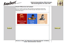 Tablet Screenshot of kunibert.com